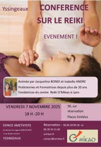 CONFERENCE SUR LE REIKI