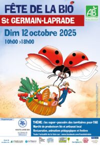 Festival Récoltes & Vous ! et Fête de la bio de Saint-Germain-Laprade !