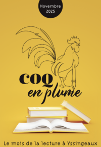 Le coq en plume, un mois de lecture à Yssingeaux