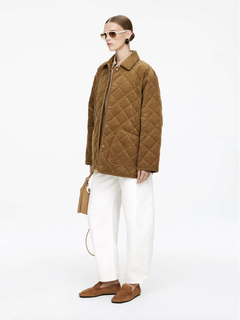 veste arket marron automne