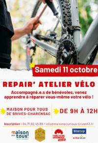 Repair’ Atelier Vélo avec FNE 43 !
