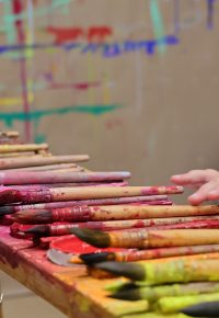 Atelier découverte Peinture Libre Vacances Noel