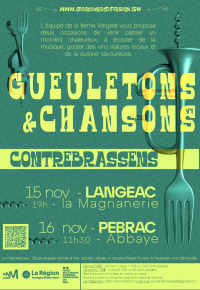 gueuletons et chansons la ferme de vergeat