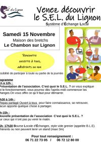BOURSE LOCALE D’ECHANGE (B.L.E.)