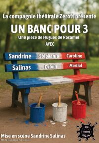 un banc pour 3 !!!