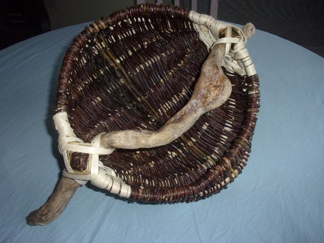 panier vannerie chataignier