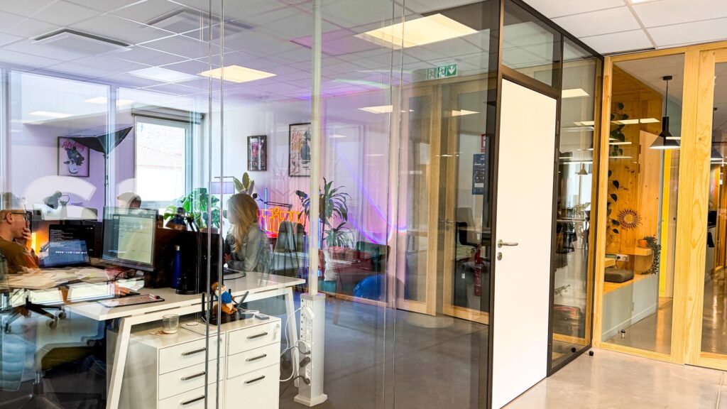 bureaux fermés à la brasserie du digital