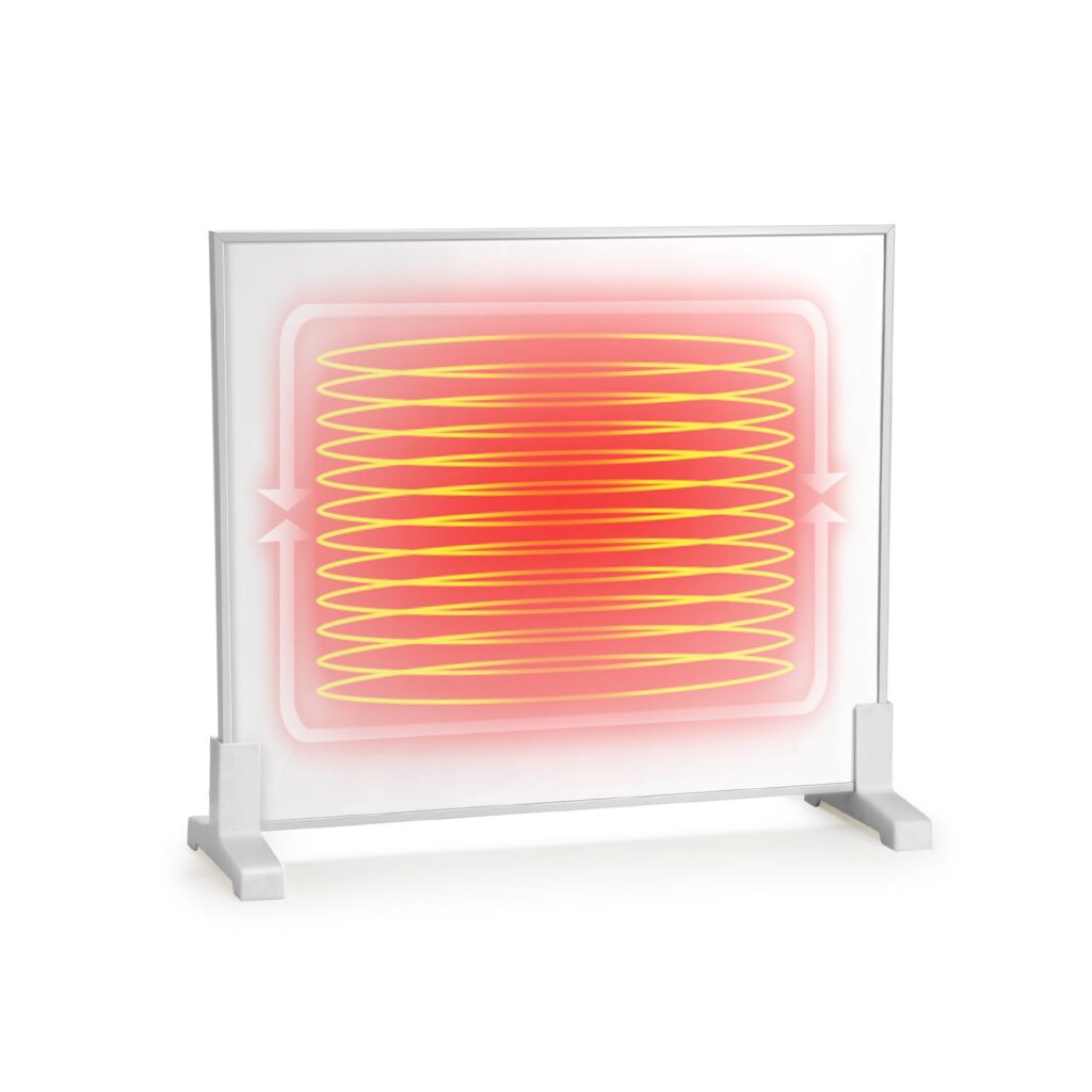 chauffage radiateur radiant 300 watts chauffer les corps