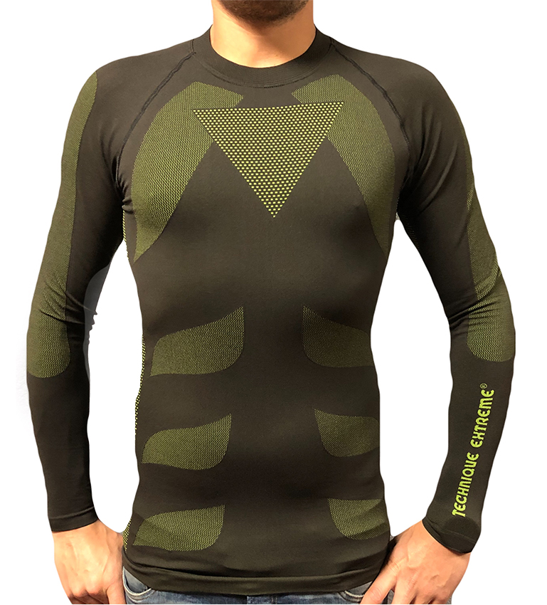 tee-shirt thermique chauffage chauffer les corps