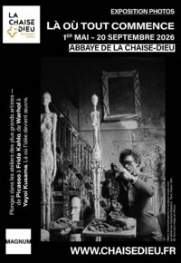 « Là où tout commence, dans l’intimité des artistes du XXe siècle à l’abbaye de La Chaise-Dieu » / Exposition photos / Abbaye de La Chaise-Dieu