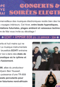 Concerts et soirées electro