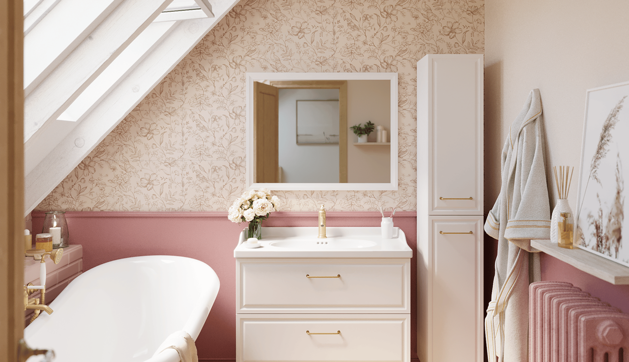 aménagement design salle de bain à taille humaine