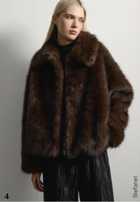 veste à poil stylée mais au chaud