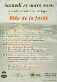 FÊTE DE LA FORÊT