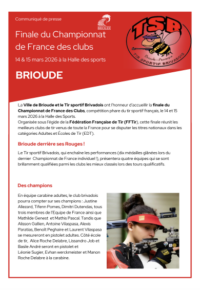 Finale du Championnat de France de France des clubs