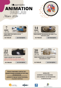 Evénement de l&rsquo;Assemblée pop – Mars 2026