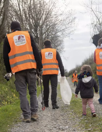 J&rsquo;aime la nature propre – Opération ramassage de déchets