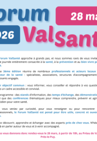 Forum ValSanté 2026