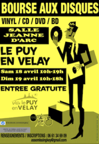 Bourse aux disques, Vinyls, CD, DVD et BD
