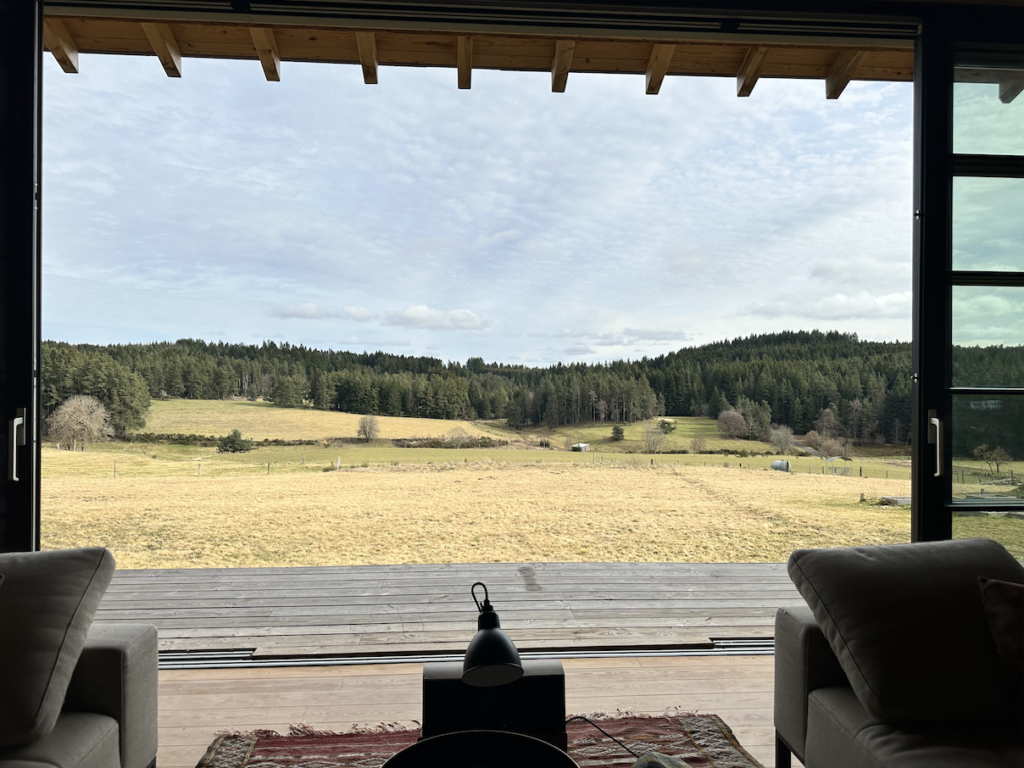 ponton en douglas maison japon