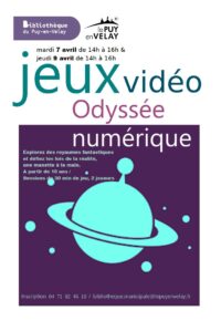 Session jeux vidéos dès 10 ans
