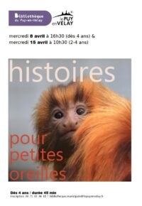 Histoires pour petites oreilles : dès 4 ans