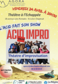 Théâtre d&rsquo;improvisation à l&rsquo;ACID