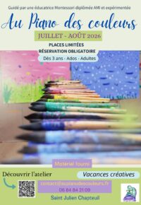 Ateliers ou Stage Terre et Couleurs