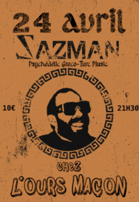 SAZMAN Trio ( Psychédélique music )