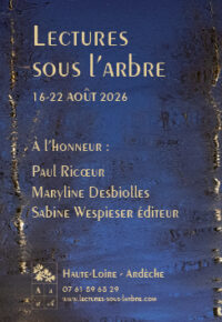35es Lectures sous l&rsquo;arbre