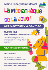 La Médiathèque se la joue !