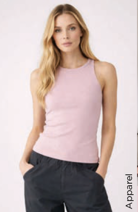 débardeur rose pastel