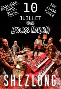 SHEZ LONG en concert chez l&rsquo;ours maçon -2026