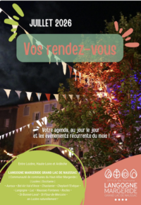 LANGOGNE, VOS RENDEZ-VOUS DE JUILLET 2026