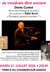 JE VOUDRAIS DIRE ENCORE